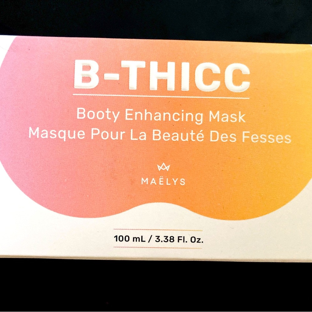 MAËLYS - B THICC - Booty Enhancing Mask - BRAND NEW! - Sealed